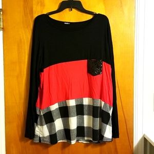 Heimish Us buffalo plaid top